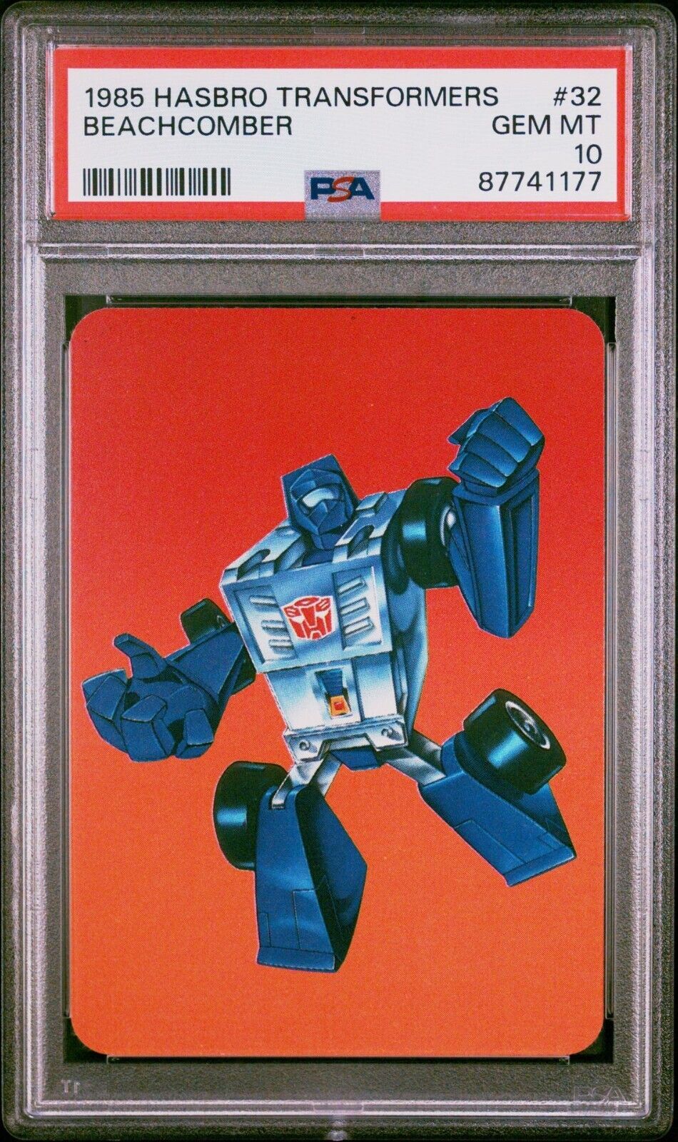 1985 Hasbro Transformers #32 Beachcomber PSA 10