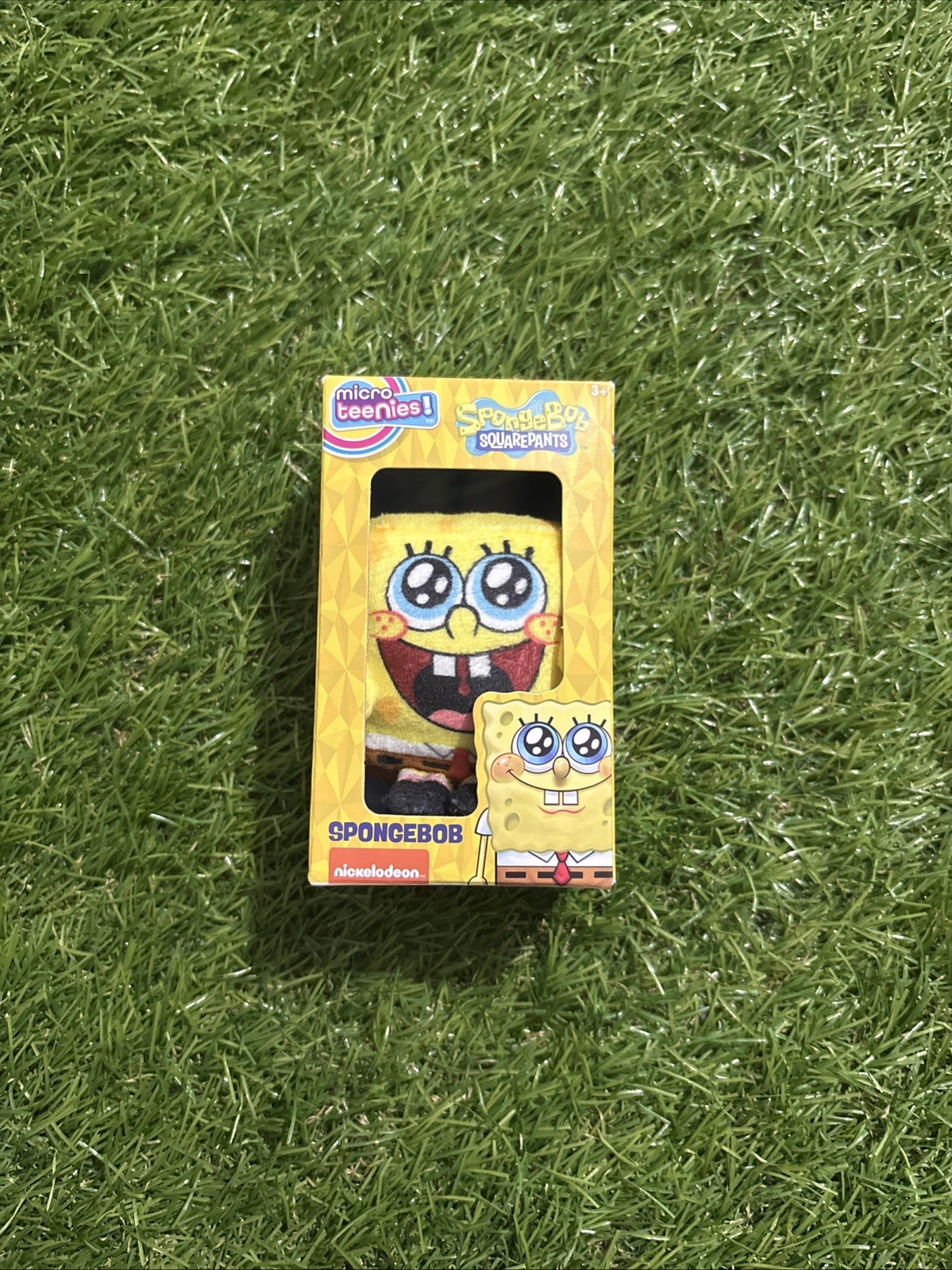 RARE SpongeBob SquarePants Micro Teenies Plush - CHASE Glitter Eyes Variant RARE SpongeBob SquarePants Micro Teenies Plush - CHASE Glitter Eyes Variant