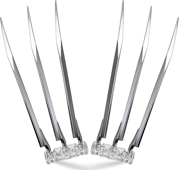 One Pair of Wolf Claws Anti-Break Real Wolverine Claws X-Men One Pair of Wolf Claws Anti-Break Real Wolverine Claws X-Men