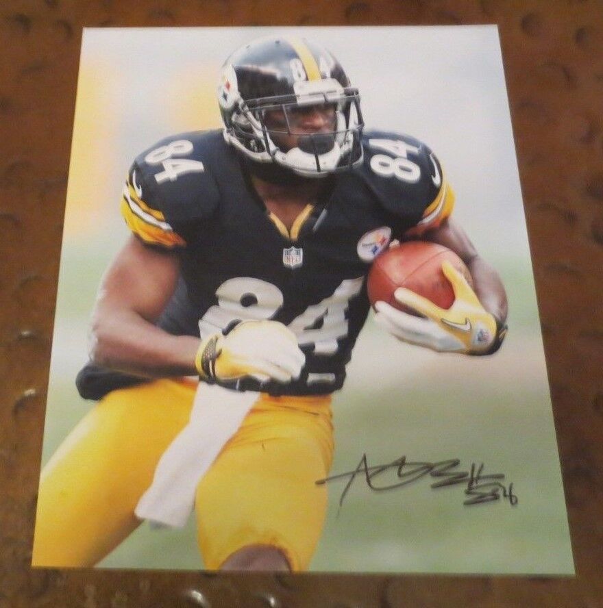 Antonio Brown wide receiver Pittsburgh Steelers NFL signed autographed photo