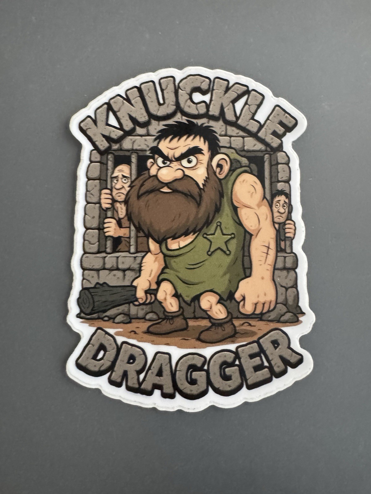 California Correctional Officer Sticker Prison Guard Sticker Knuckle Dragger California Correctional Officer Sticker Prison Guard Sticker Knuckle Dragger