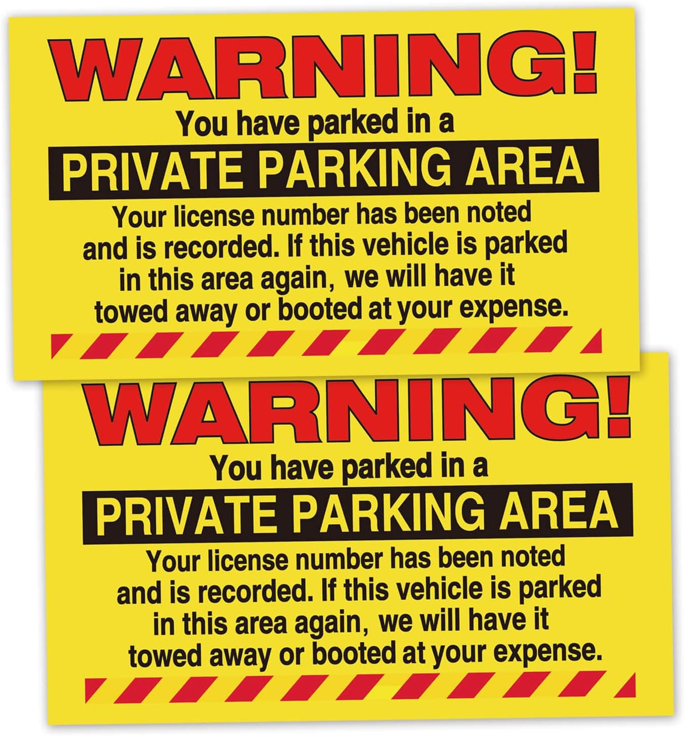 50 Parking Violation Stickers, 5\ 50 Parking Violation Stickers, 5\