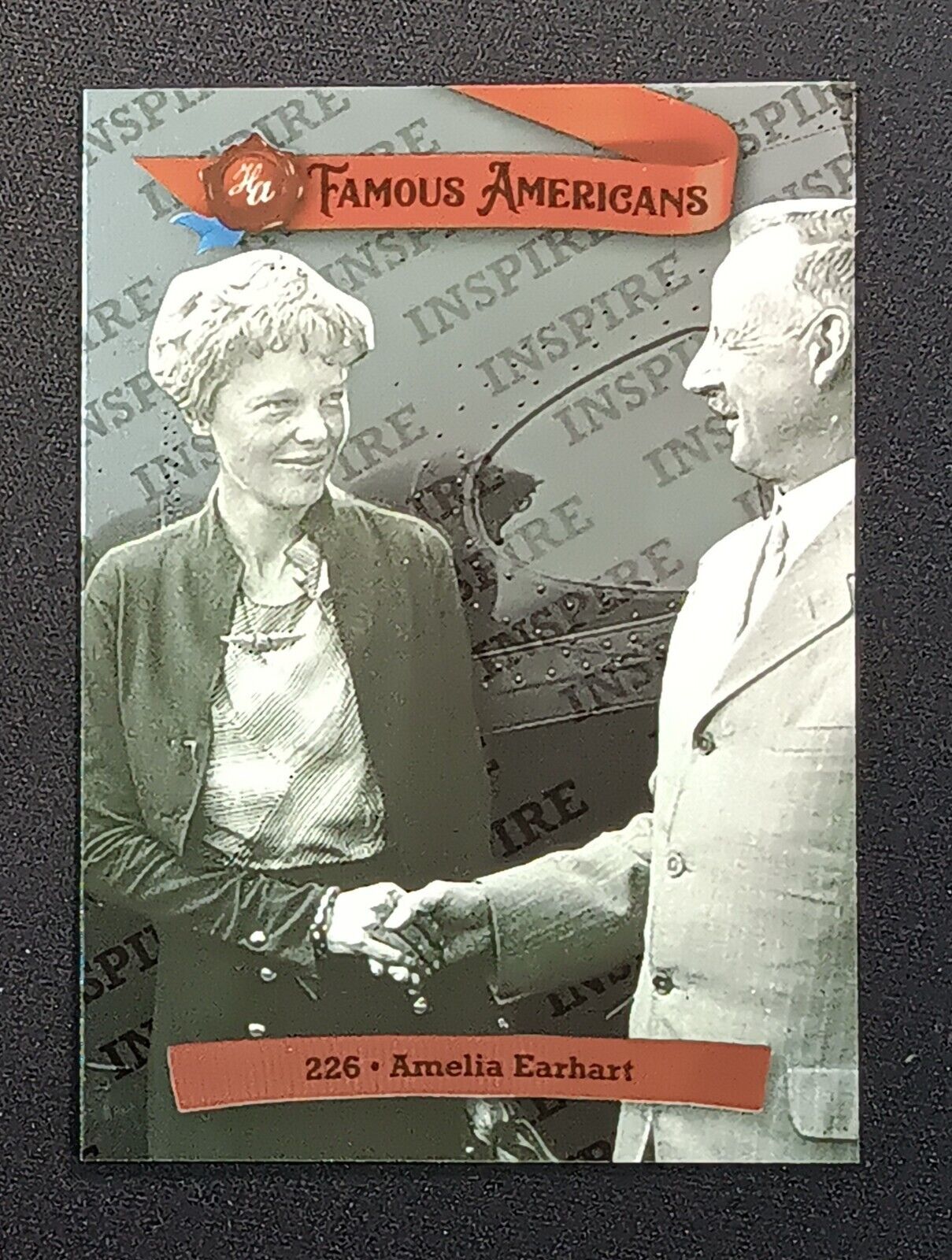2021 Historic Autographs Famous Americans Inspire Alloy /150 #226 Amelia Earhart