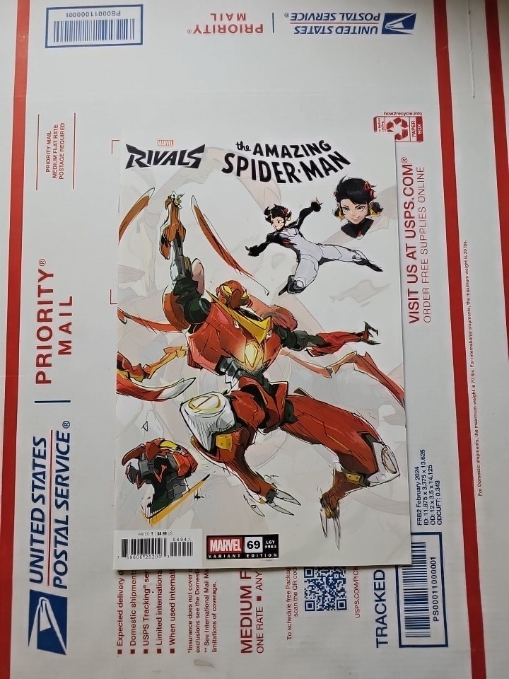 The Amazing Spider-Man #69 - Netease - Marvel Rivals Variant NM- OR BETTER The Amazing Spider-Man #69 - Netease - Marvel Rivals Variant NM- OR BETTER