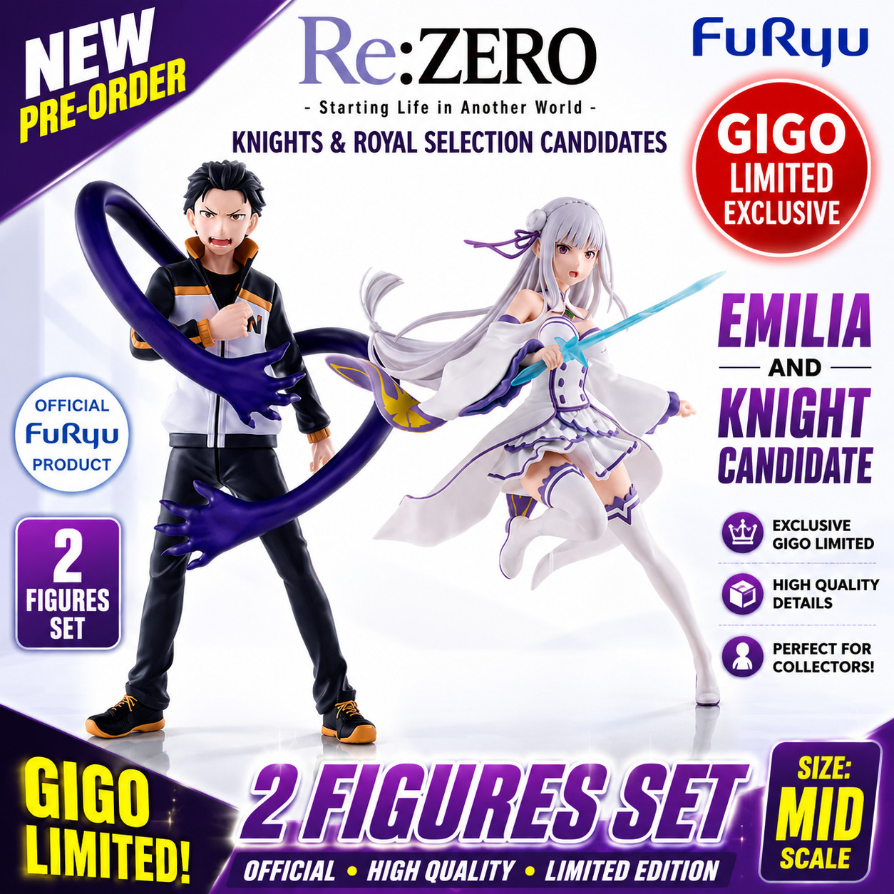 Re: Starting Life in Another World from Zero Emilia Camp Emilia Subaru Set Re: Starting Life in Another World from Zero Emilia Camp Emilia Subaru Set