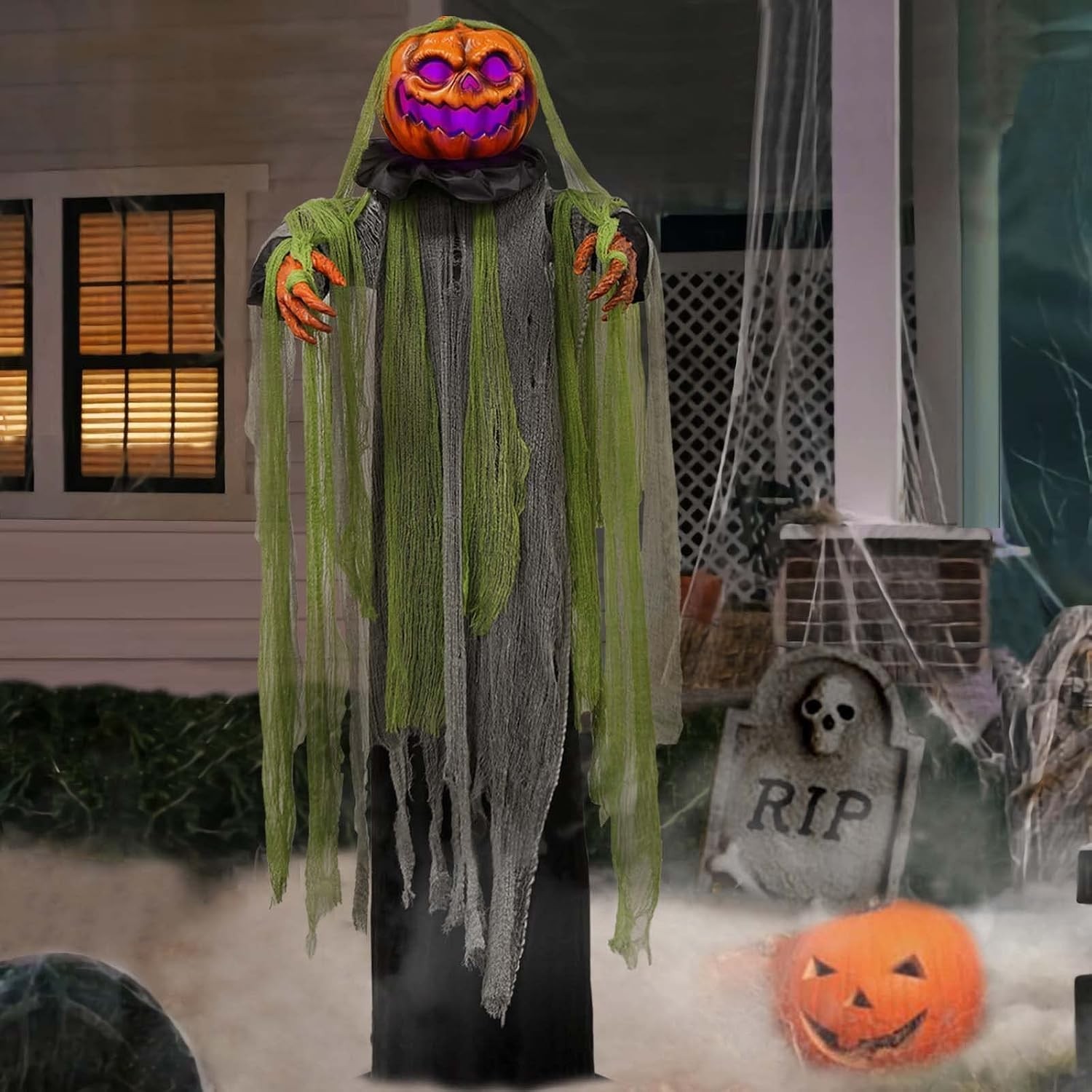 6 Ft Animated Halloween Root of Evil Prop, Halloween Decorations Outdoor 6 Ft Animated Halloween Root of Evil Prop, Halloween Decorations Outdoor