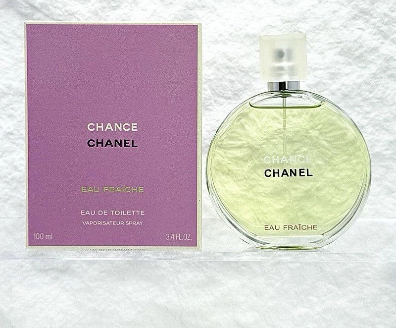 Chance Eau Fraiche Eau de Toilette Women 3.4 oz (100 Ml) Spray Brand New In Box Chance Eau Fraiche Eau de Toilette Women 3.4 oz (100 Ml) Spray Brand New In Box