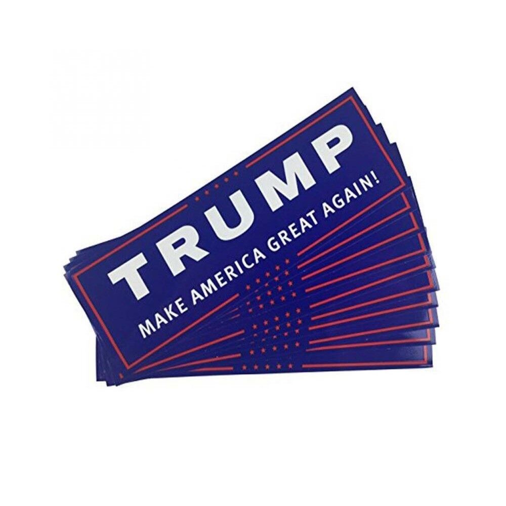 10 Pack Donald Trump Make America Great Again MAGA Decal Bumper Sticker