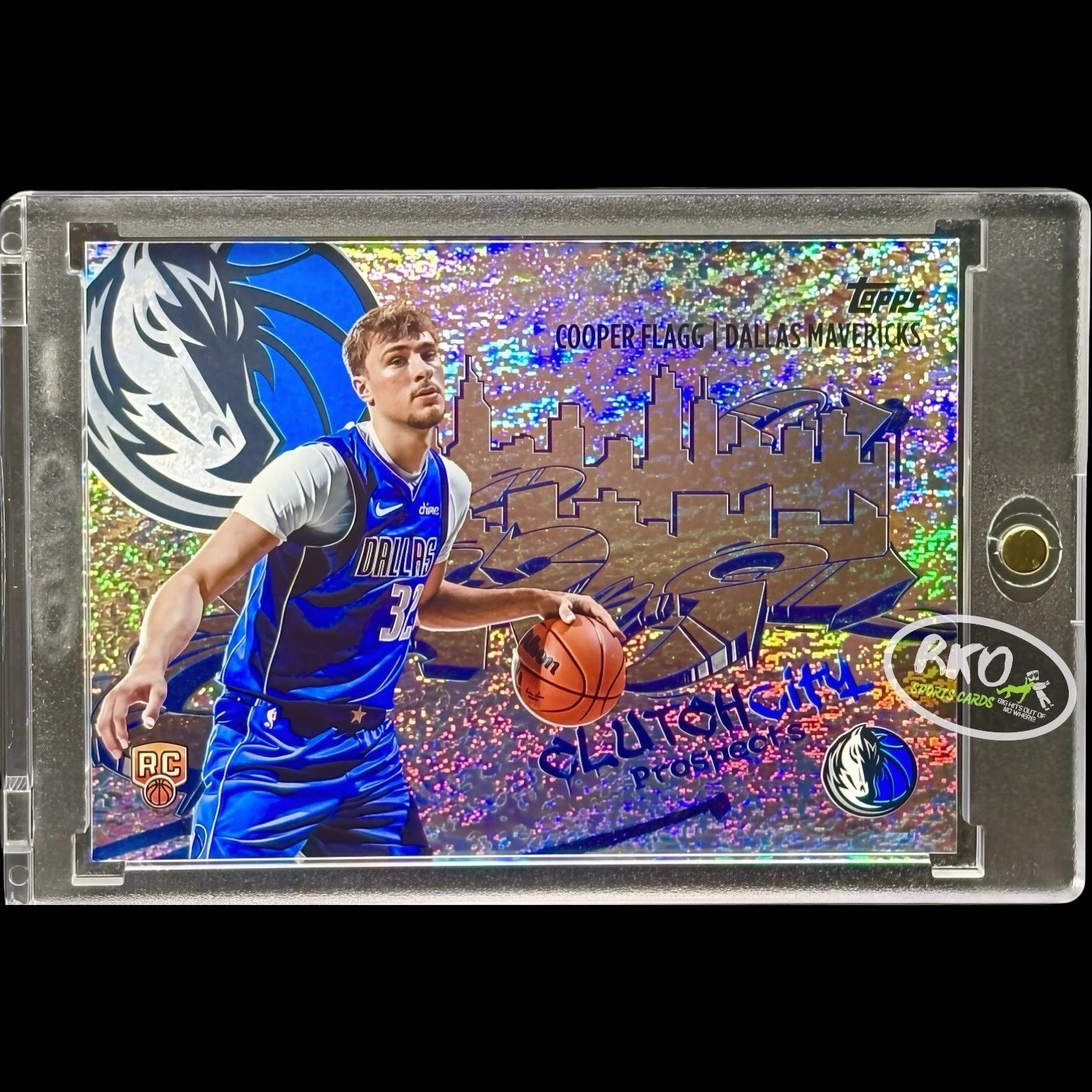 Cooper Flagg RARE Rookie RC Shimmer Graffiti Refractor - 2025 Topps Mint Cooper Flagg RARE Rookie RC Shimmer Graffiti Refractor - 2025 Topps Mint