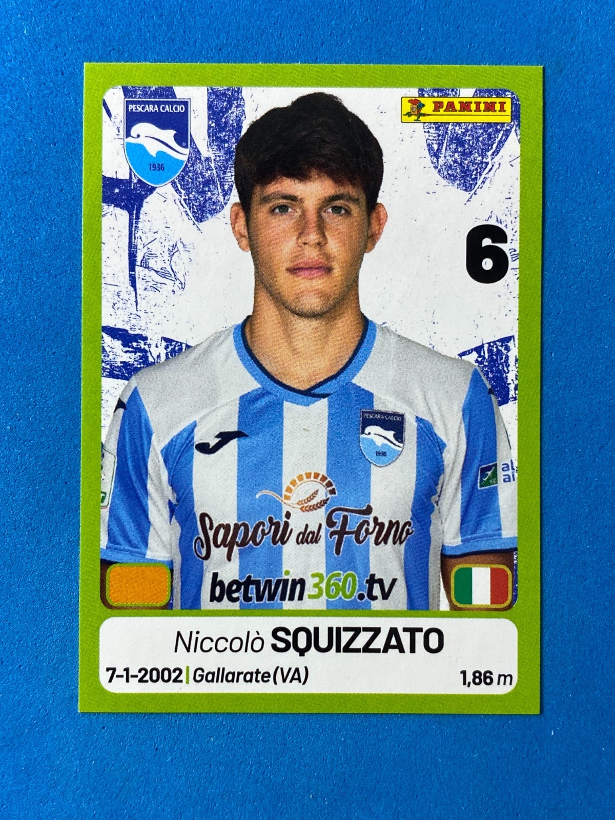 Panini BKT 2025-26 2026 Footballers Figures No.319 Niccolo\' Skizzato (Pescara)