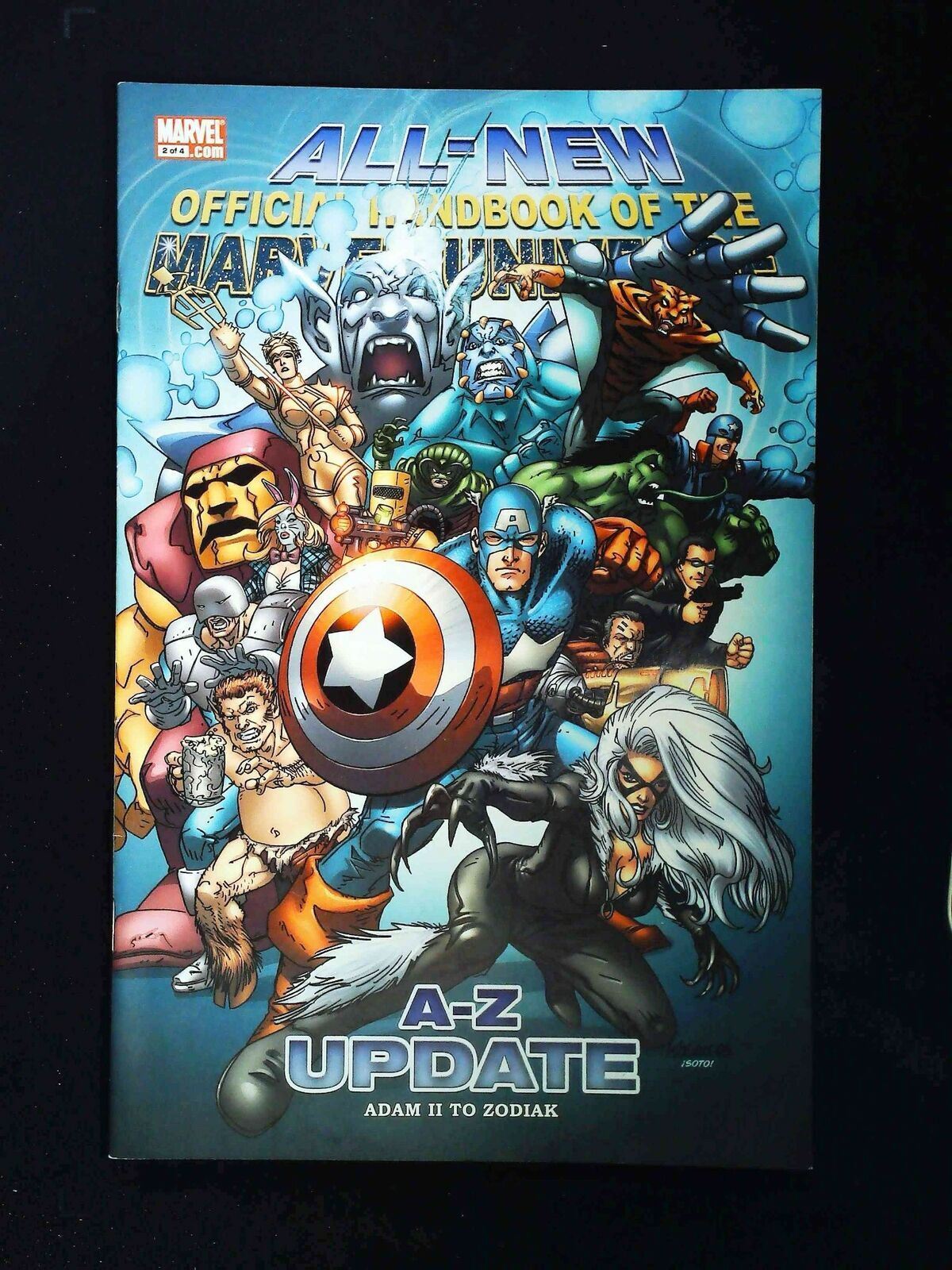 All New Official Handbook Marvel Universe  Update #2  Marvel Comics 2007 Vf+