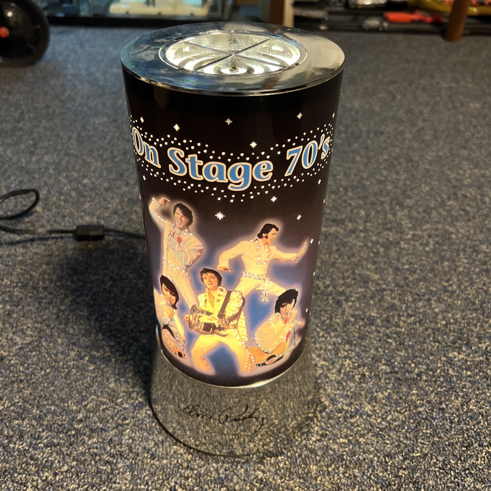 Rare Vintage Rotating Twinkle ELVIS 