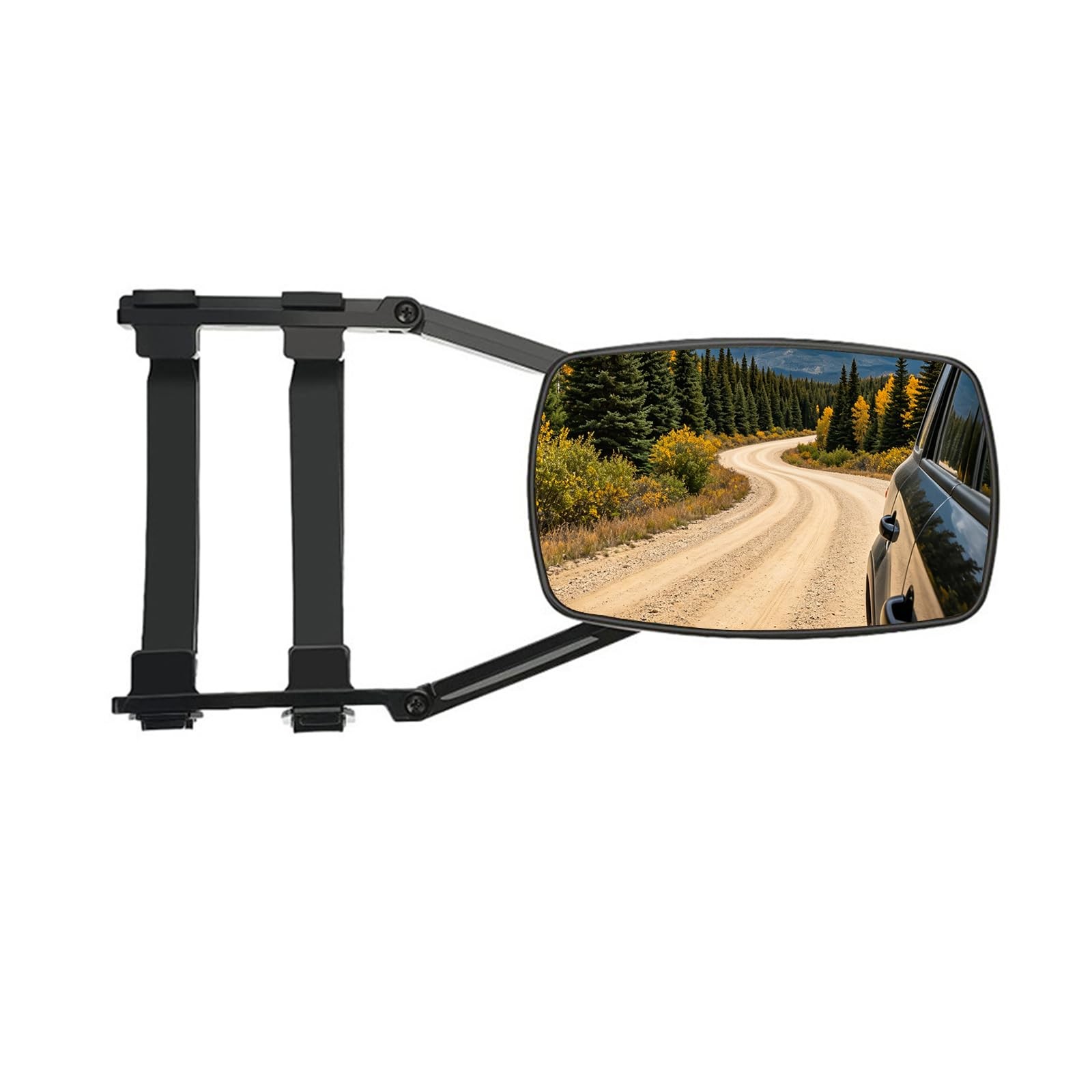WNGASY Towing Mirror for RV, 1 Pack Extended Towing Side Mirror with Adjustable WNGASY Towing Mirror for RV, 1 Pack Extended Towing Side Mirror with Adjustable