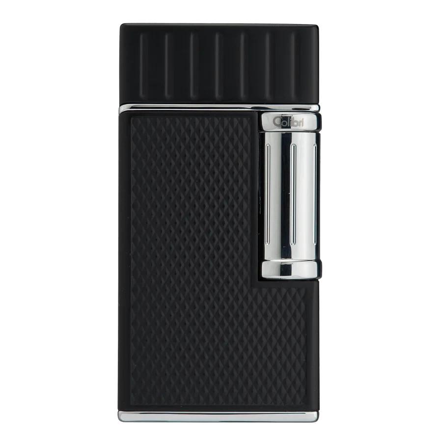Colibri Cigar Lighter Julius Black Chrome Colibri Cigar Lighter Julius Black Chrome