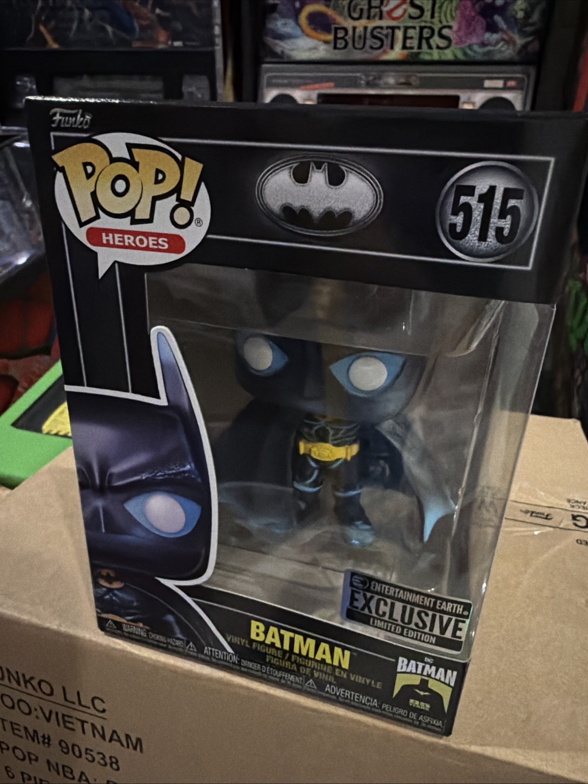 Funko Pop Vinyl: DC Universe - Batman - Entertainment Earth (Exclusive) #515 Funko Pop Vinyl: DC Universe - Batman - Entertainment Earth (Exclusive) #515
