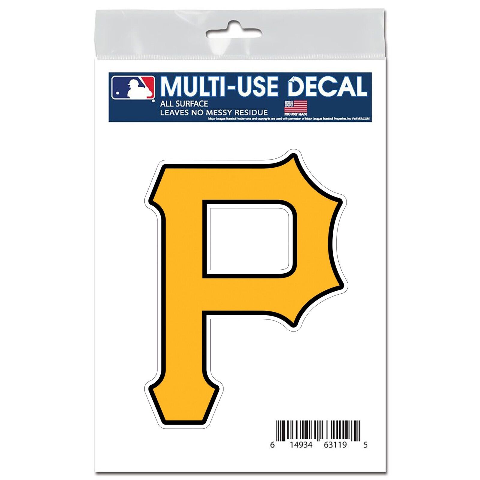 Pittsburgh Pirates Vinyl Decal Sticker