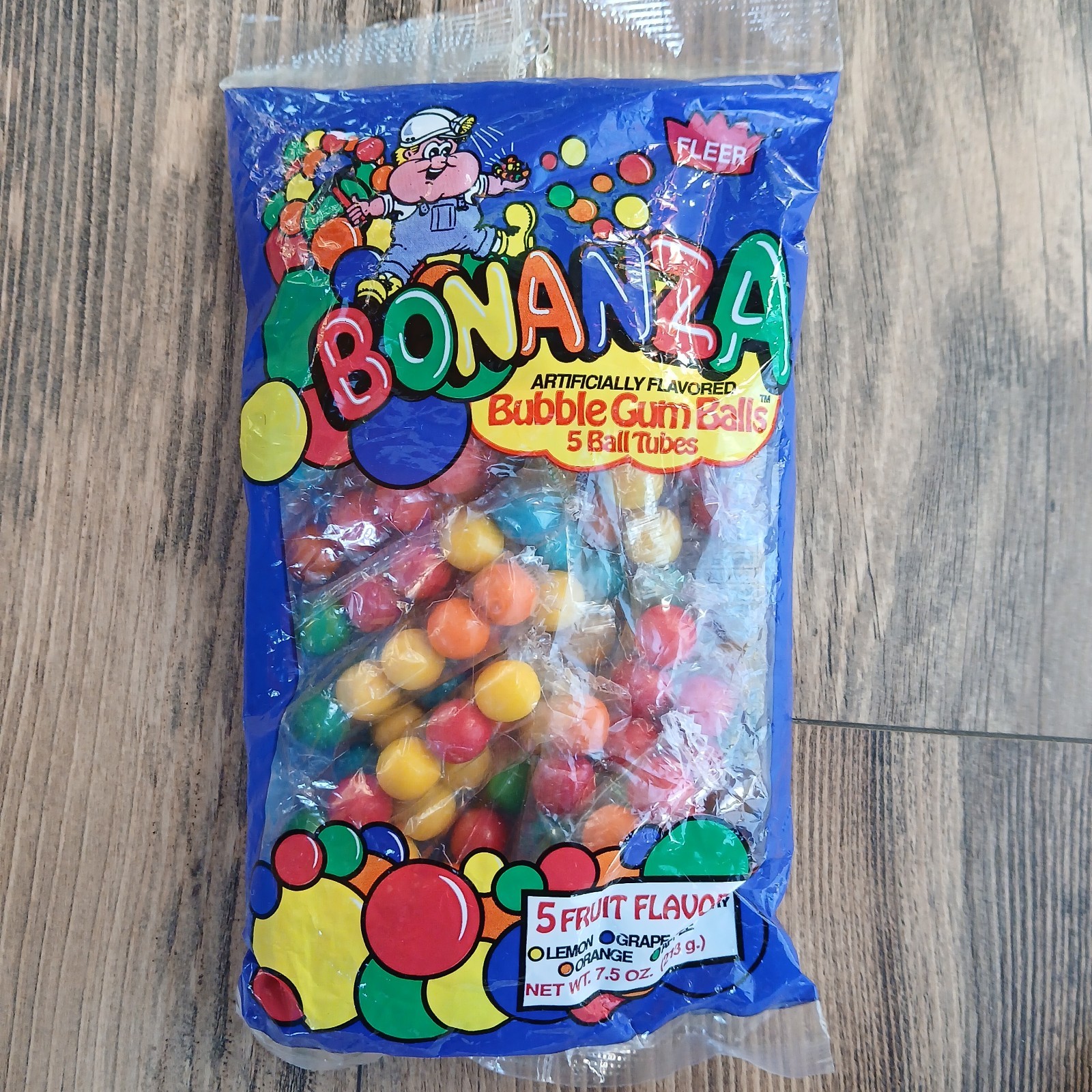 Fleer Bonanza Rare 1980s Sealed Gumball Gum Packs Candy Tubes NOS Discontinued 