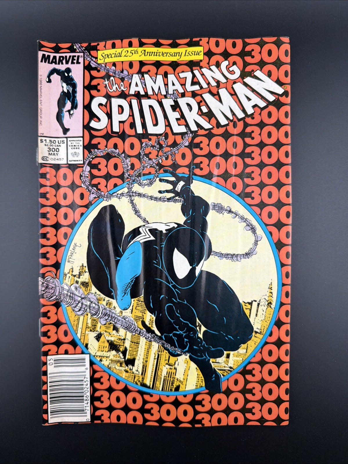 The Amazing Spider-Man #300 Newsstand Variant (Marvel Comics May 1988)