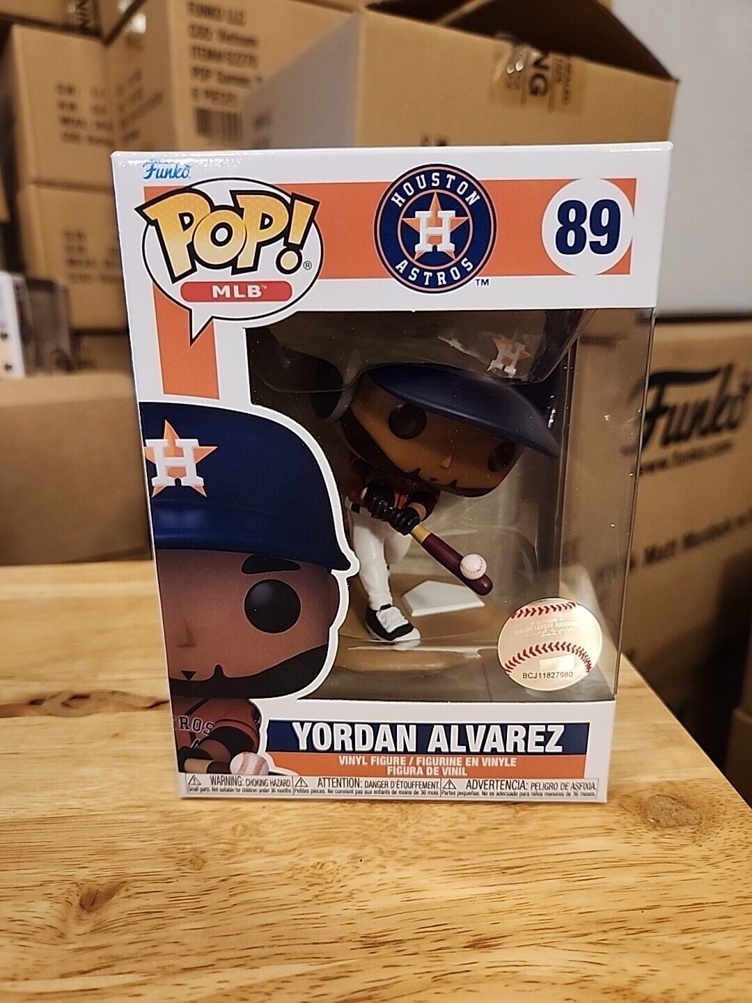 Funko Pop MLB Houston Astros Yordan Alvarez - Vinyl Figure - Mint - Baseball 