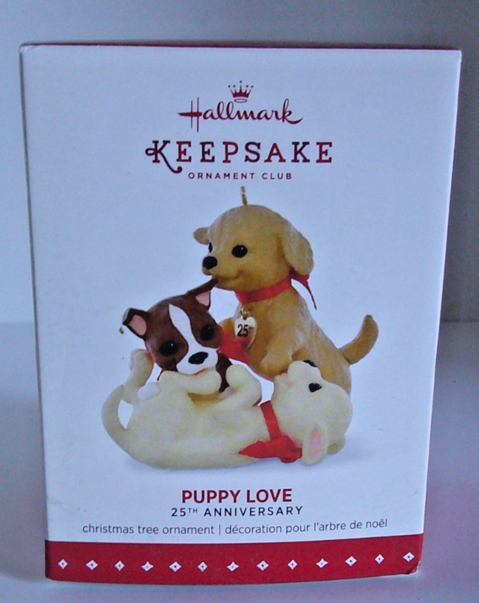 HALLMARK Keepsake - PUPPY LOVE - 25th Anniversary - 2015 - BRAND NEW HALLMARK Keepsake - PUPPY LOVE - 25th Anniversary - 2015 - BRAND NEW