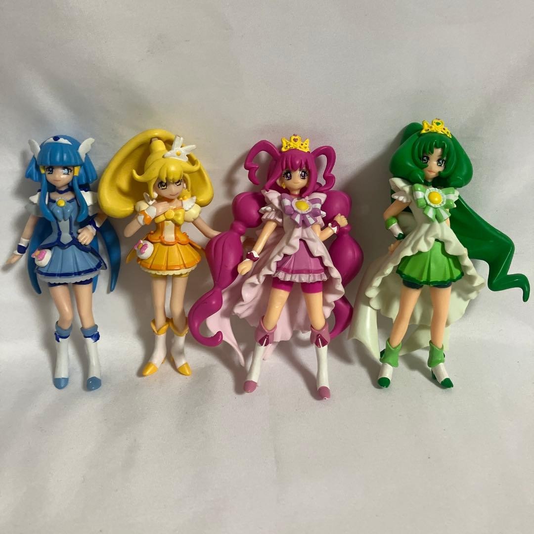 Bandai Smile Precure Cutie Figure Cure Happy March Peace Beauty Princess Form Bandai Smile Precure Cutie Figure Cure Happy March Peace Beauty Princess Form