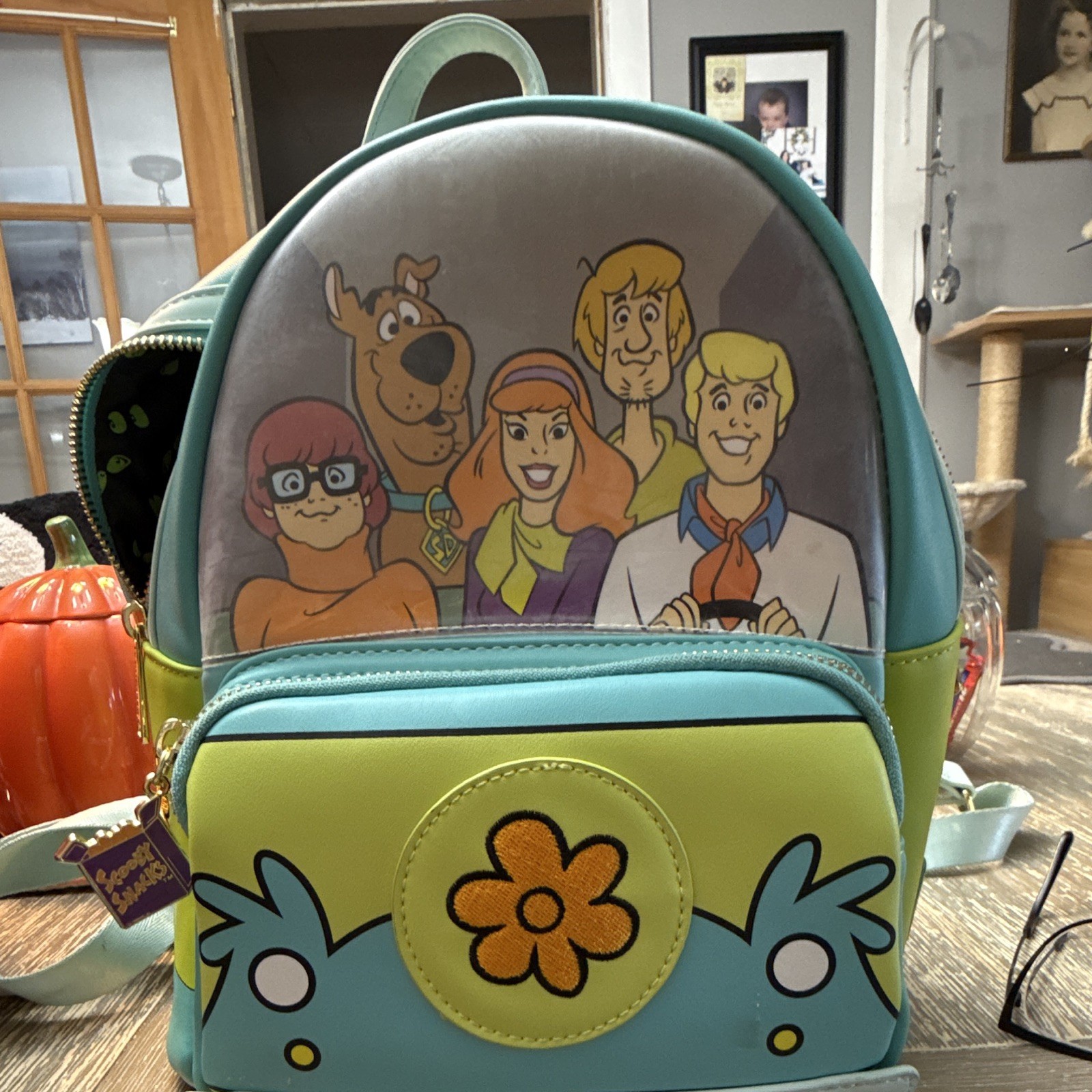 Loungefly Scooby-Doo Mystery Machine Mini Backpack Adjustable Loungefly Loungefly Scooby-Doo Mystery Machine Mini Backpack Adjustable Loungefly