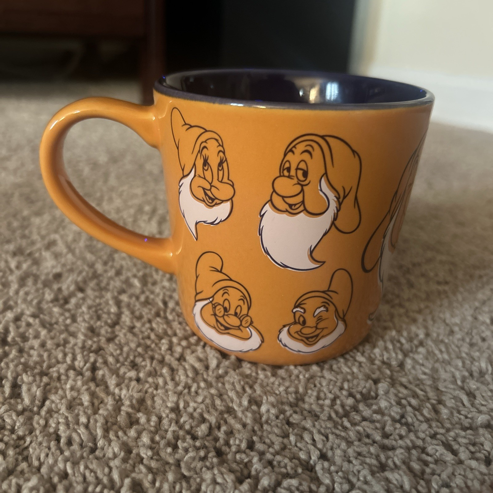 The Seven Dwarfs Off To Work Crew Mug Disney Made In Thailand