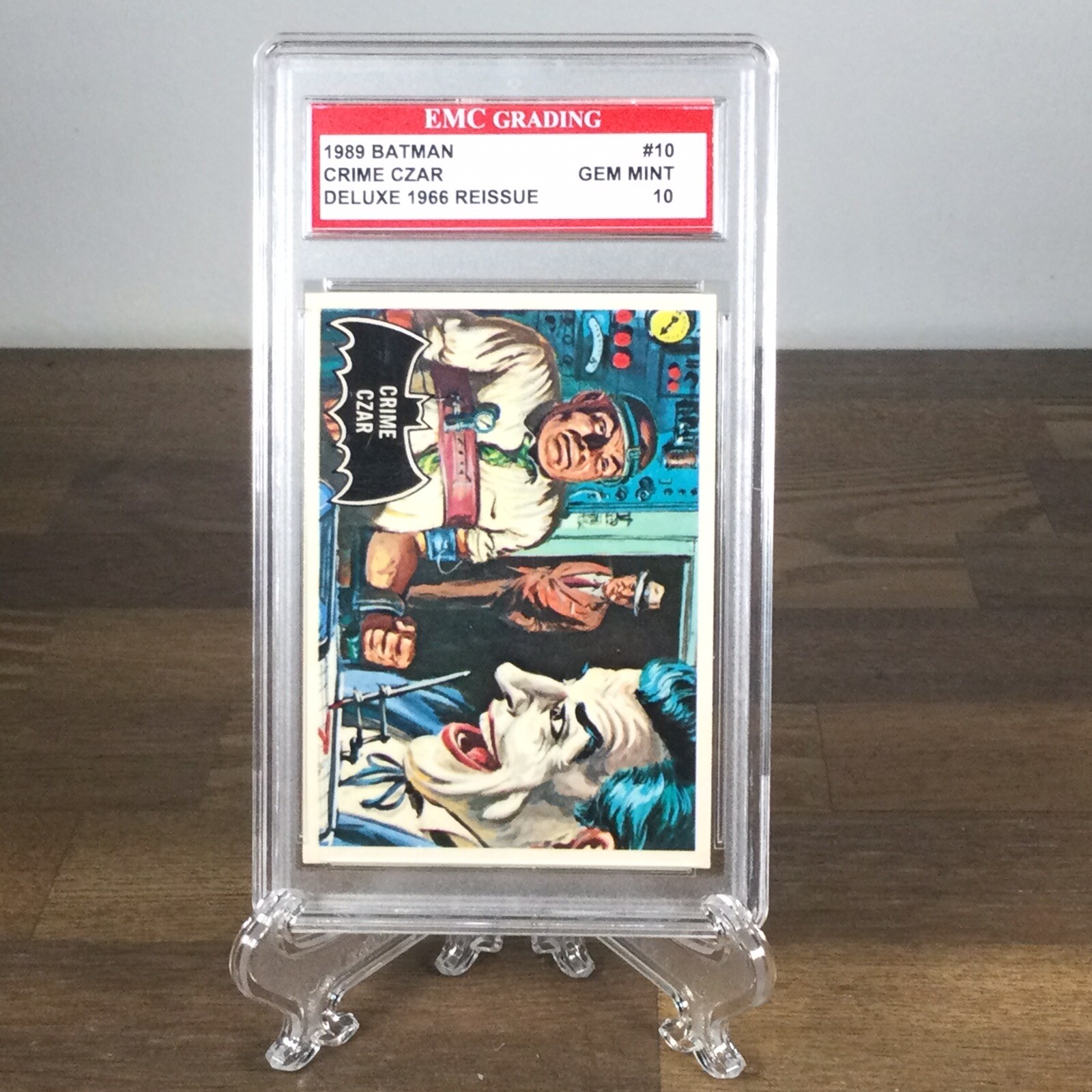 1989 Batman Crime Czar Deluxe 1966 Reissue #10 EMC Grading Gem Mint 10 1989 Batman Crime Czar Deluxe 1966 Reissue #10 EMC Grading Gem Mint 10
