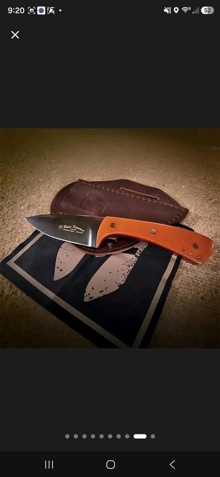 BattlBox x Ketchikan Drop Point 2-3in D2 Tapered Tang Micarta w/ Sheath
