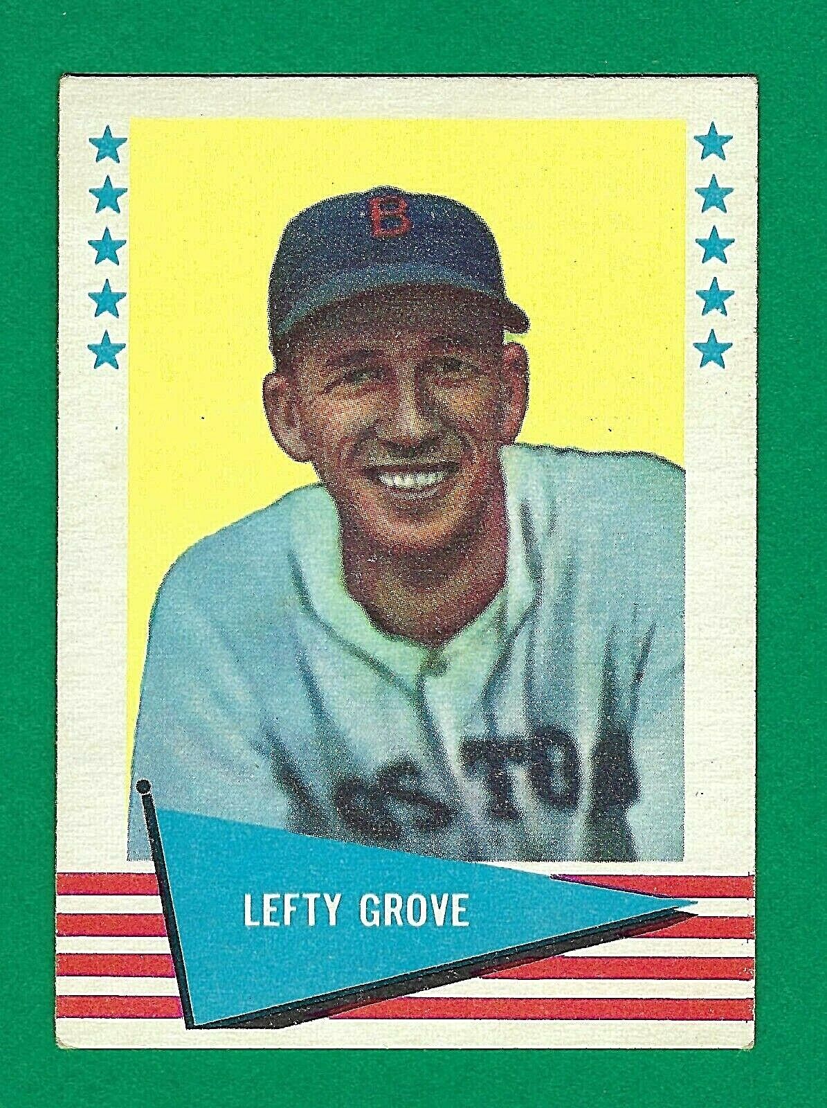1961 Fleer Baseball Greats - #38 Lefty Grove - ScoCards