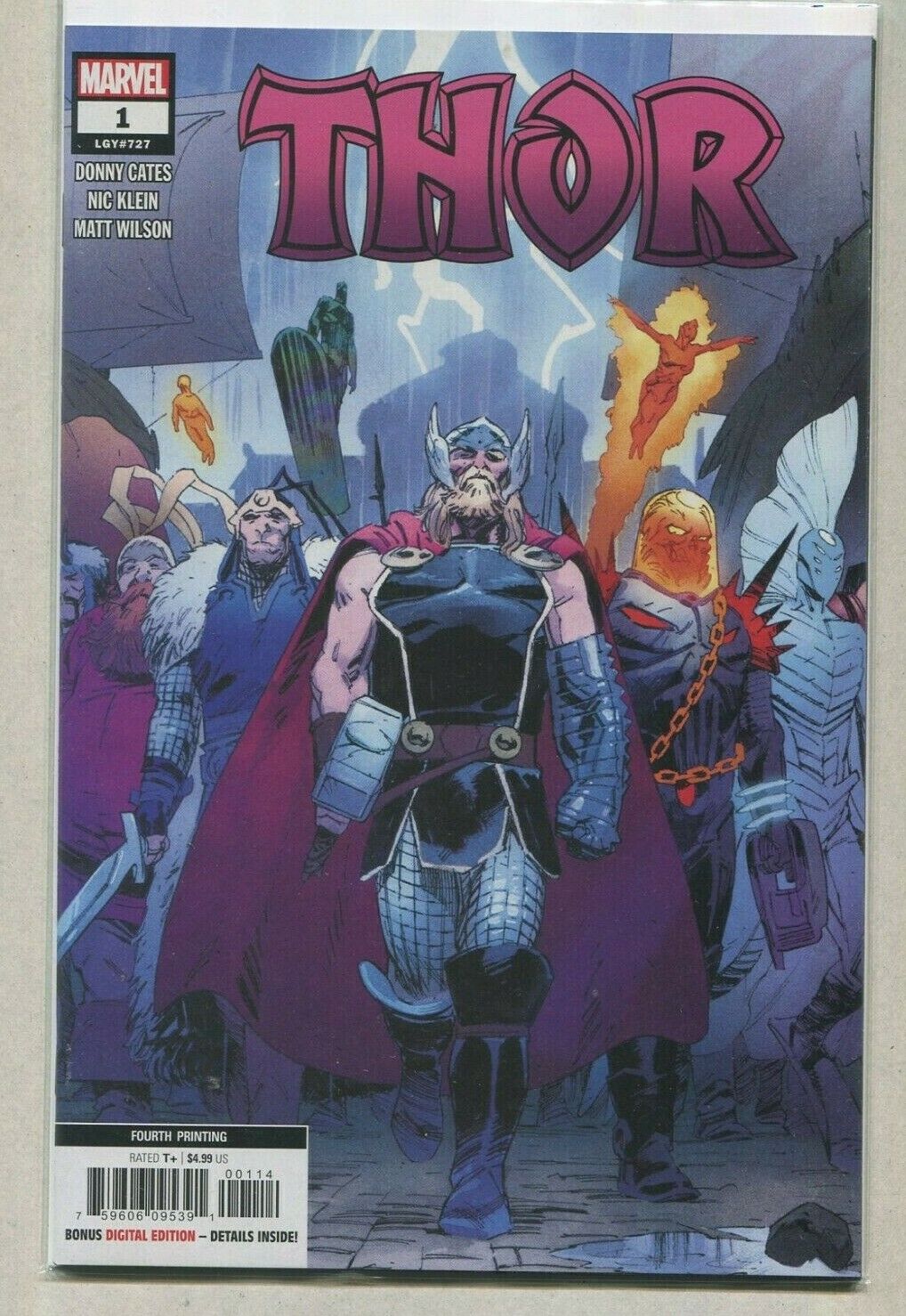 Thor #1 NM  Fourth Printing Marvel Comics MD12