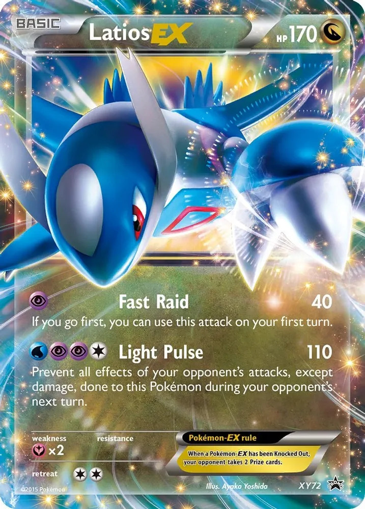 Pokemon XY Promo Latios EX #XY72 Holo NM Pokemon XY Promo Latios EX #XY72 Holo NM