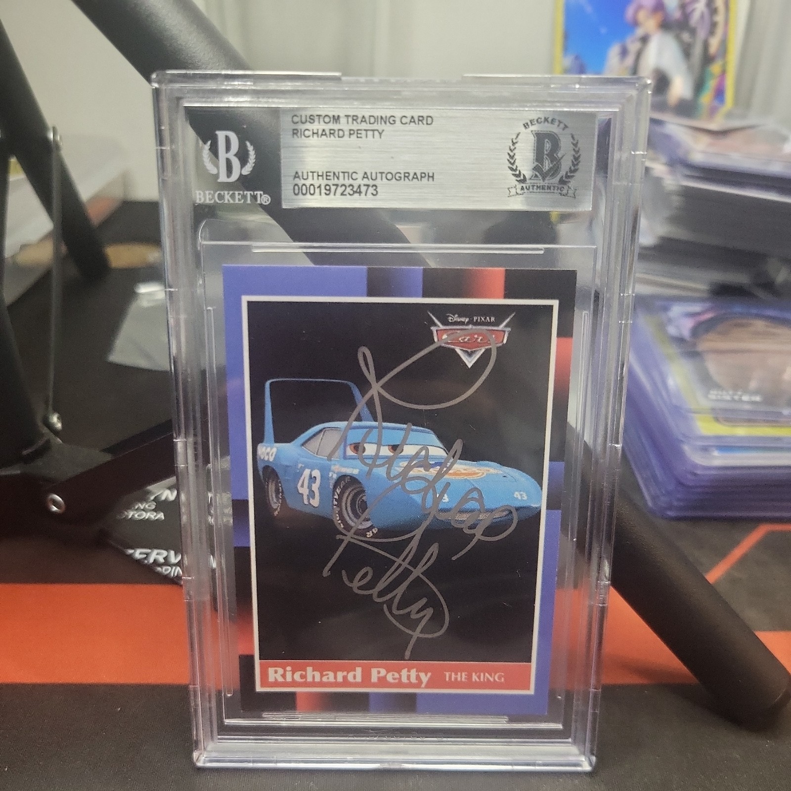 3473 Richard Petty as The King Custom Cars IP Auto BGS AUTH