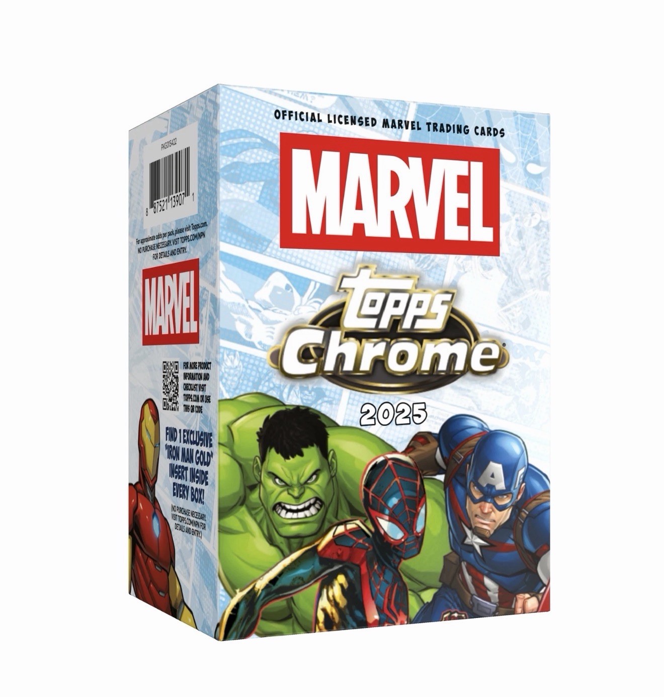 2025 TOPPS CHROME MARVEL COMICS Blaster Box Brand New Sealed