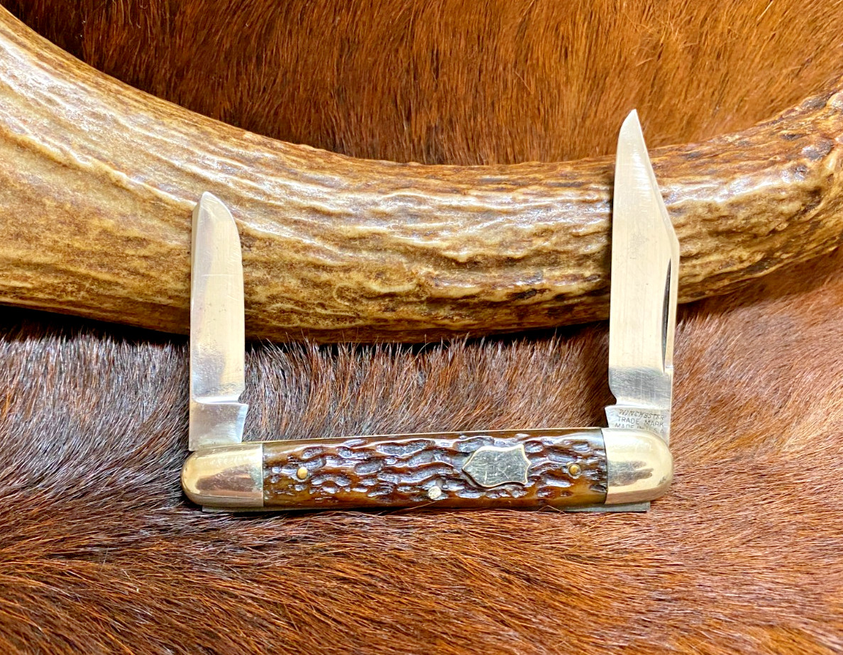 Winchester, Trademark, Made in USA., 2914 Sleeveboard Pen Folding Knife, 3 3/8 Winchester, Trademark, Made in USA., 2914 Sleeveboard Pen Folding Knife, 3 3/8