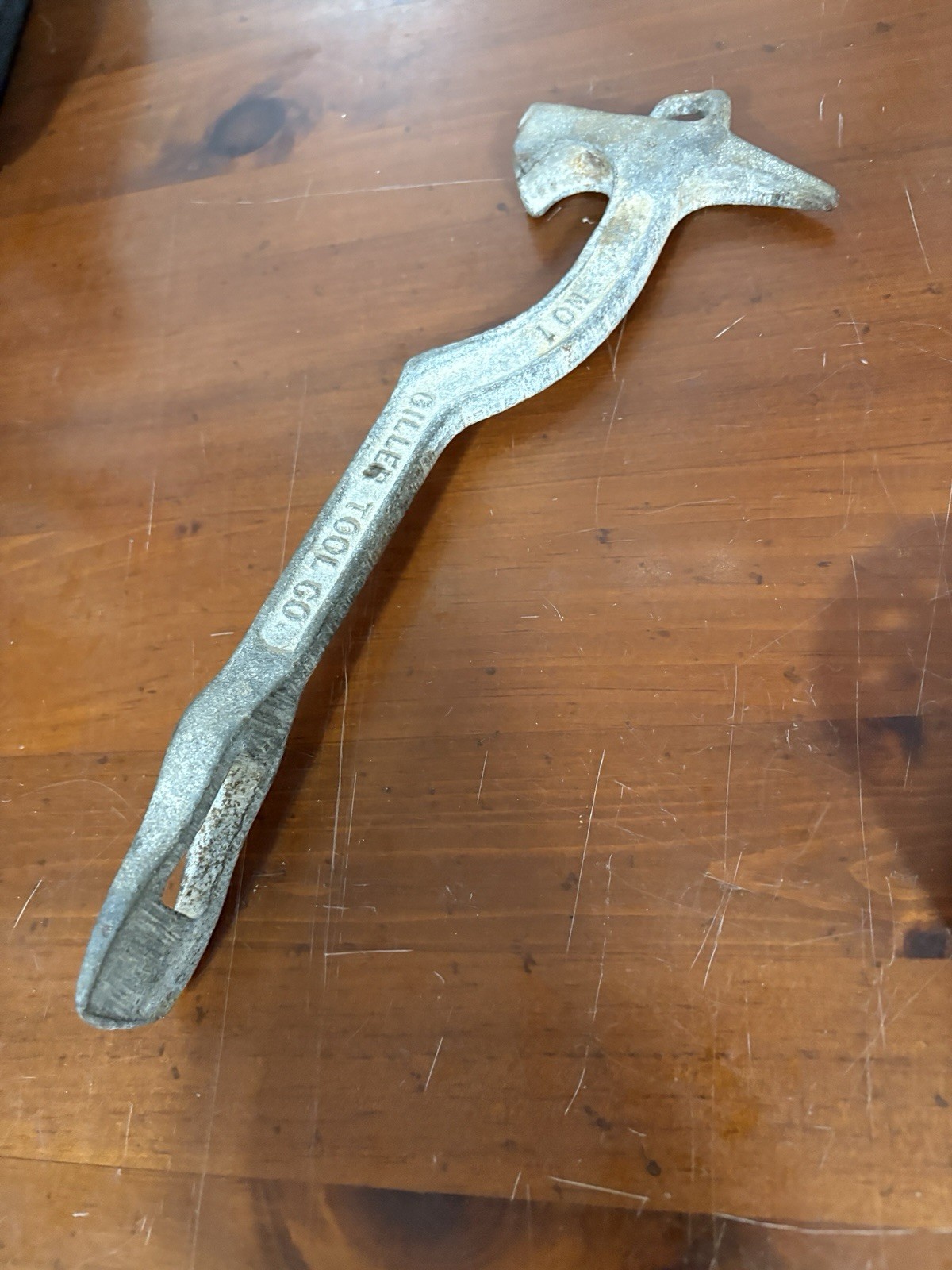 Vintage Giller Tool Co. No. 1. Fireman Multi Tool Spanner Wrench Hammer Vintage Giller Tool Co. No. 1. Fireman Multi Tool Spanner Wrench Hammer