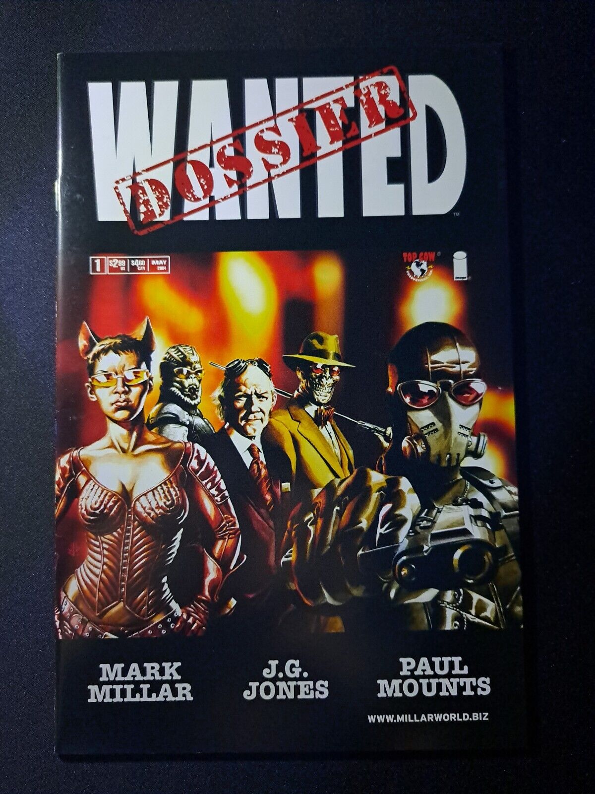 Wanted Dossier #1 Comic - Millarworld - Combined Shipping + 10 Pics