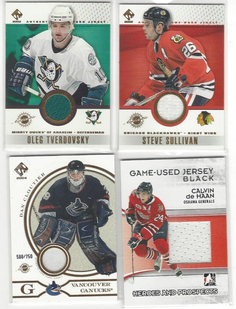 2009-10 ITG Heroes and Prospects Game Used Jerseys #M21 Calvin de Haan