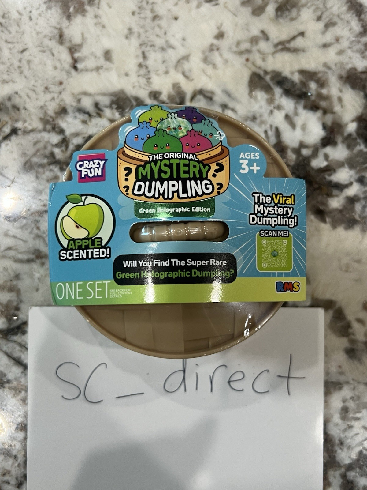π₯ RMS Crazy Fun Green Holographic Mystery Squishy Dumpling Apple Scented New π₯ RMS Crazy Fun Green Holographic Mystery Squishy Dumpling Apple Scented New