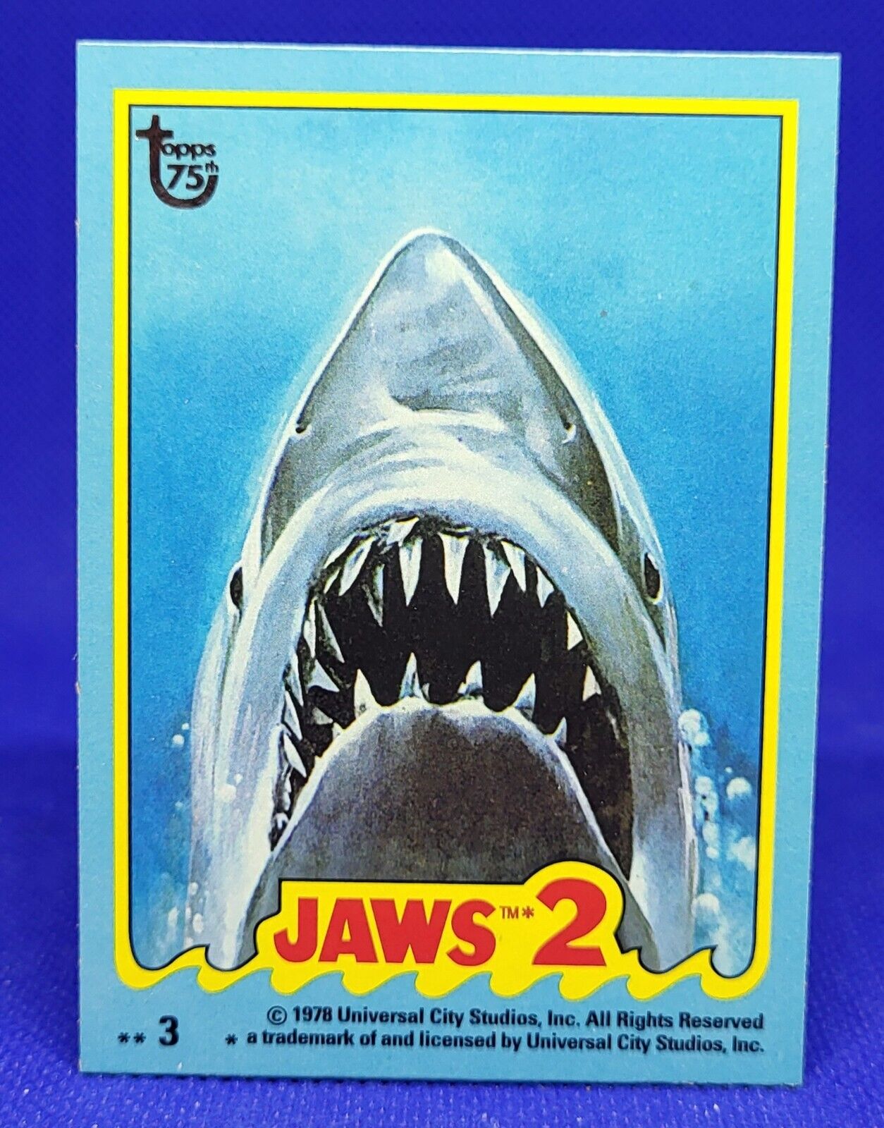 2013 Topps 75th Anniversary: 1978 Jaws 2 #70