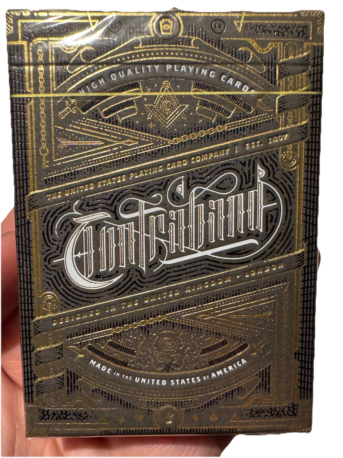 NEW Contraband Playing Cards by Theory 11 - New In Wrapper NEW Contraband Playing Cards by Theory 11 - New In Wrapper