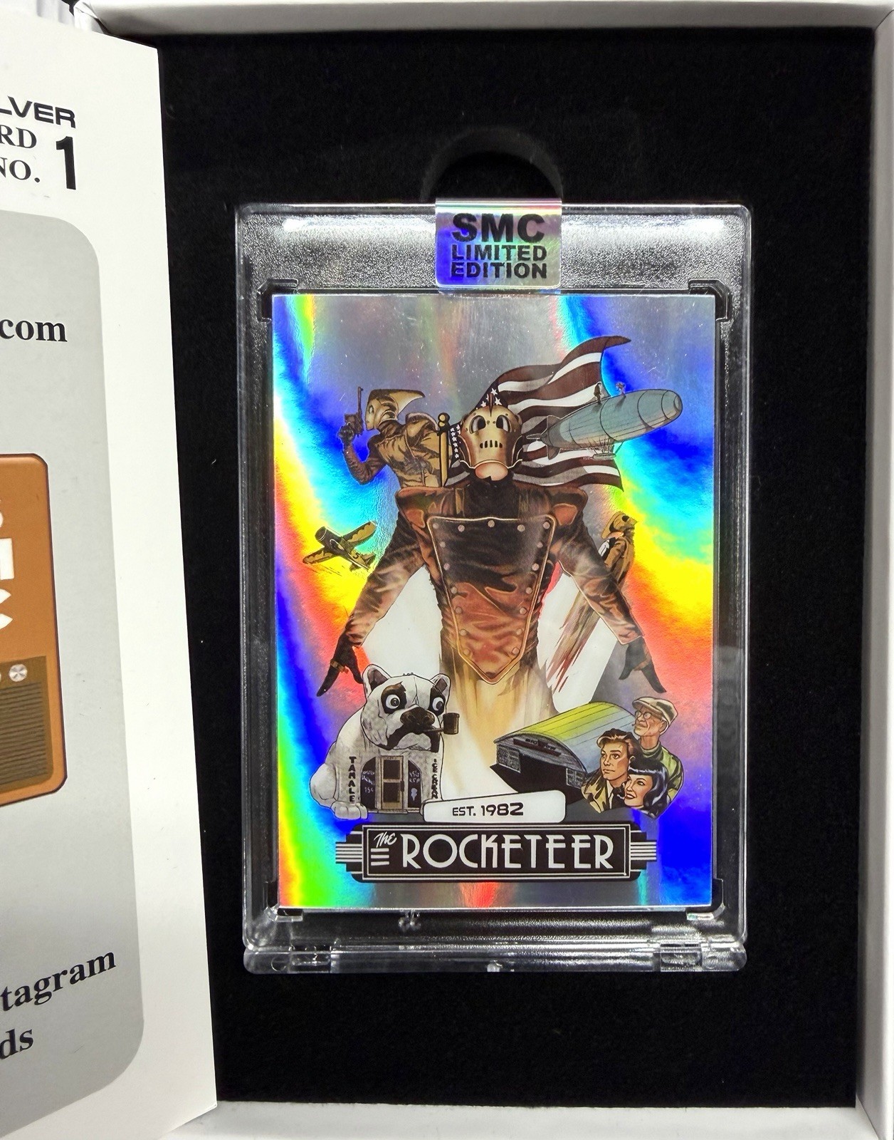Saturday Morning Cards The Rocketeer Holo Base Custom Art Trading Card Tcg Movie Saturday Morning Cards The Rocketeer Holo Base Custom Art Trading Card Tcg Movie