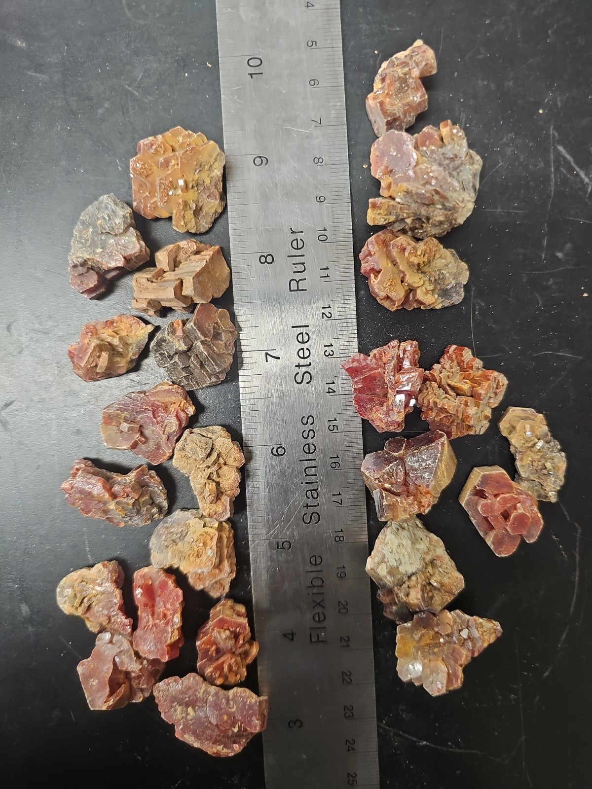 24pc Wholesale Vanadinite Crystal Lot 325g Bulk Natural Mineral Specimens Rocks 24pc Wholesale Vanadinite Crystal Lot 325g Bulk Natural Mineral Specimens Rocks
