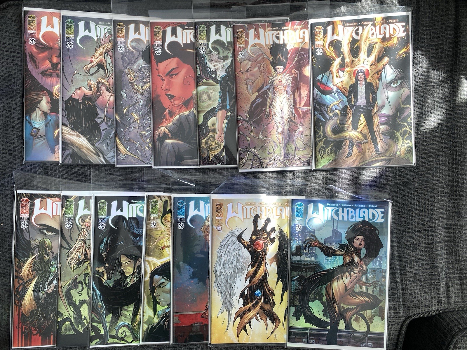 Witchblade 2024 issues 1-14 Lot as pictured Witchblade 2024 issues 1-14 Lot as pictured