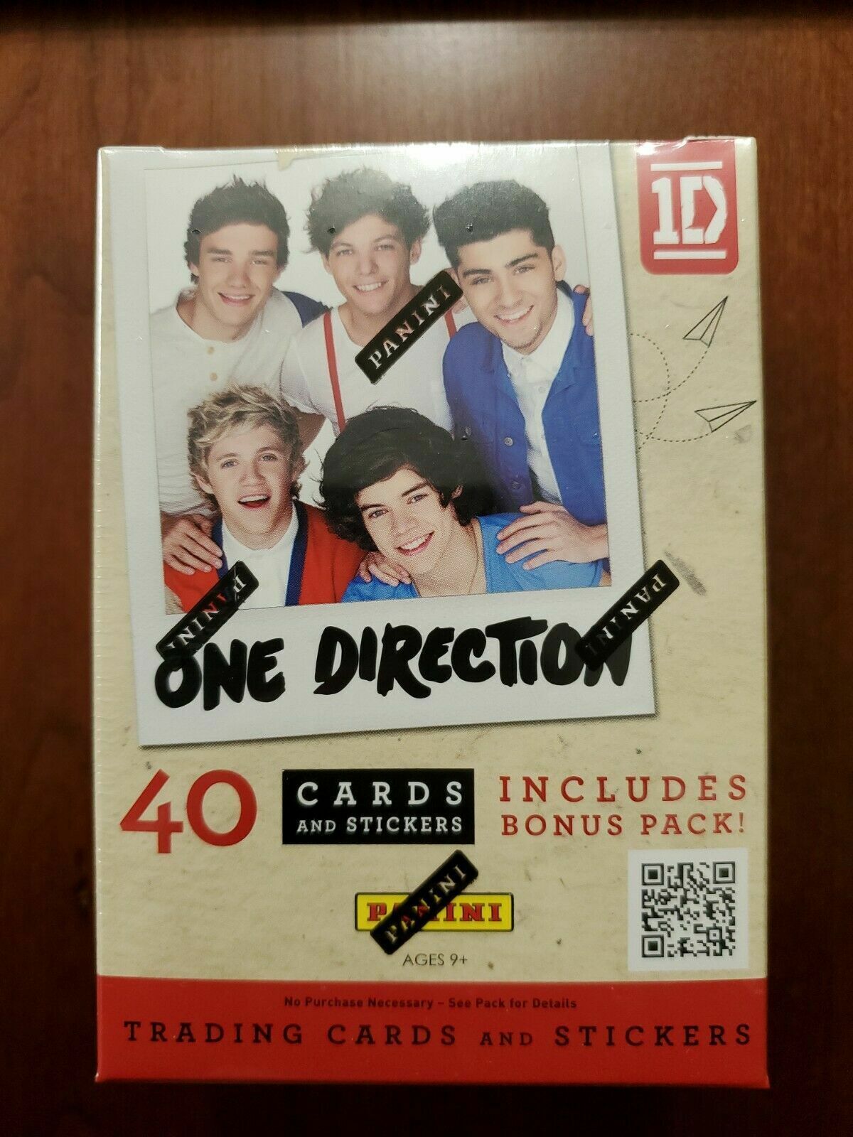 (1) 2013 Panini One Direction Trading Cards Factory Sealed BOX HARRY STYLES RC