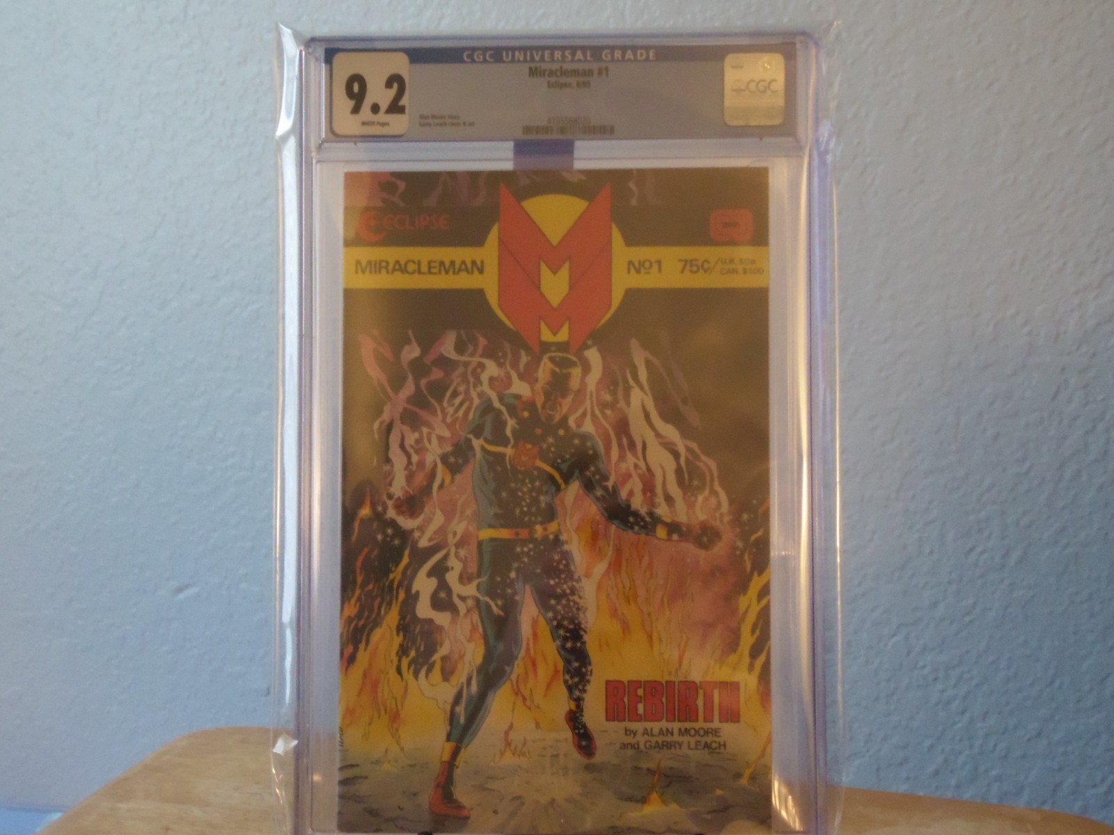 Miracleman #1, CGC 9.2, White Pages, MCU, Alan Moore Story Miracleman #1, CGC 9.2, White Pages, MCU, Alan Moore Story