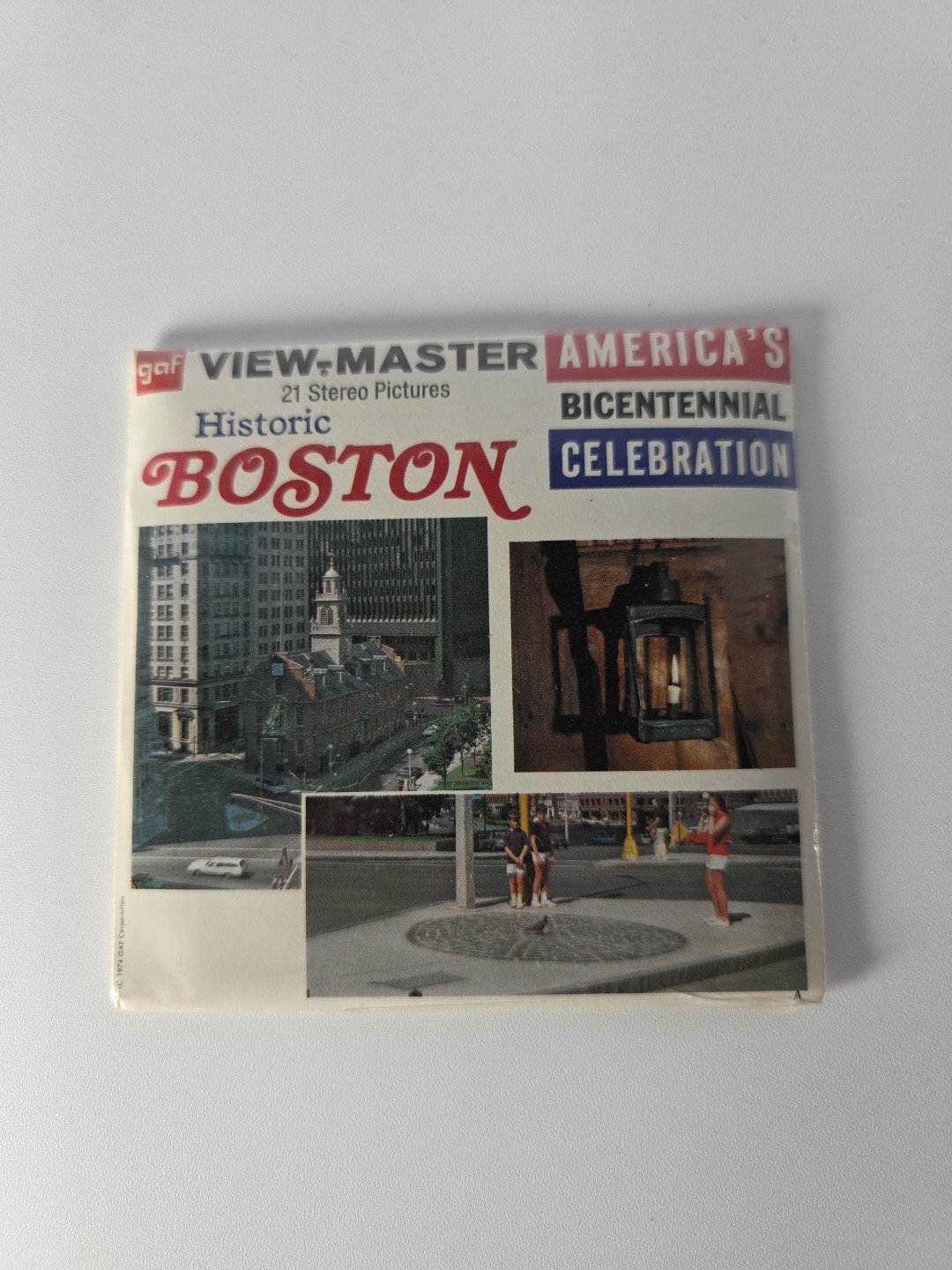 Vintage View Master, Historic Boston, Sealed, A730, 1974 Vintage View Master, Historic Boston, Sealed, A730, 1974