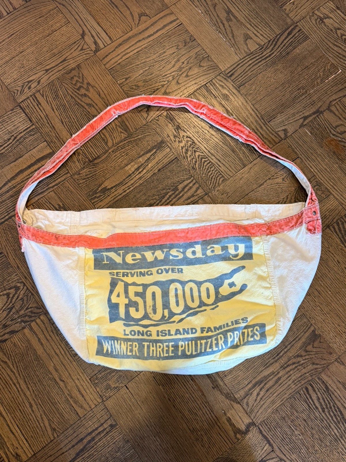 Vintage Paperboy Bag - Newsday - Great Condition - Original Owner Vintage Paperboy Bag - Newsday - Great Condition - Original Owner