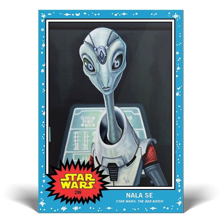 2022 Star Wars TOPPS Living Card #299 “NALA SE” With FREE TOP LOADER/SLEEVE