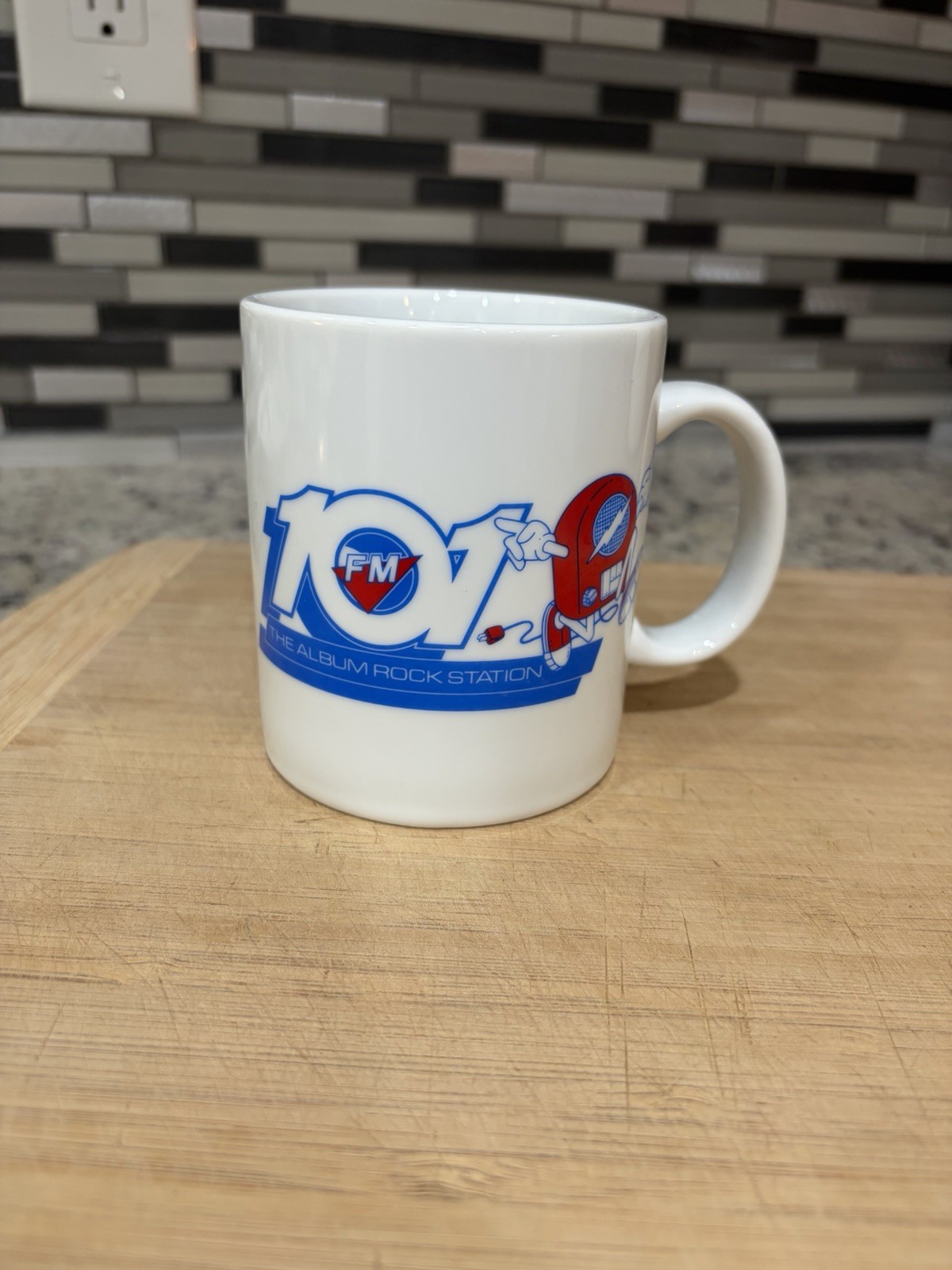 Vintage 101 KLOL FM Houston Rock Radio Stevens & Pruett Staff Writer Mug